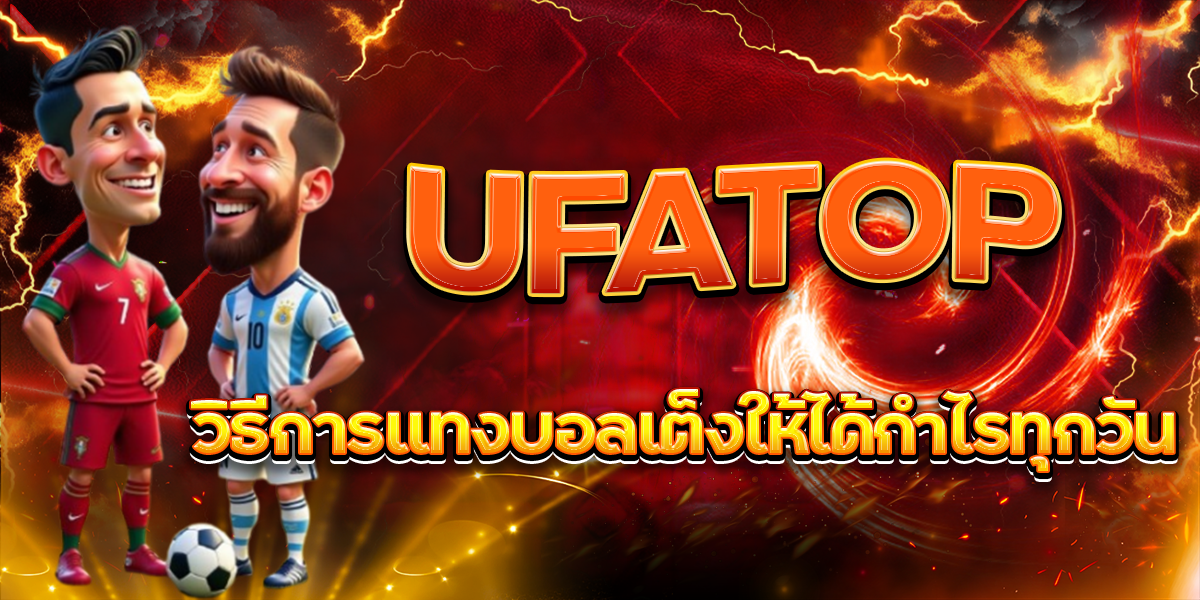 UFATOP วิธีการแทงบอลเต็งให้ได้กำไรทุกวัน