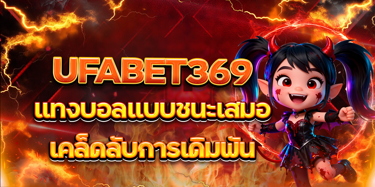 UFABET369-แทงบอลแบบชนะเสมอเคล็ดลับการเดิมพัน